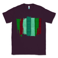 Plum Green Red Western Farm Life Brush Stroke Classic Tee - Bettercallsaul