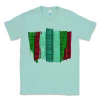 Seafoam Green Red Western Farm Life Brush Stroke Classic Tee - Bettercallsaul