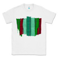 White Green Red Western Farm Life Brush Stroke Classic Tee - Bettercallsaul