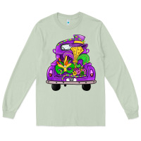 Matcha farm truck, mardi gras Long Sleeve Tee - JahusDesignShop