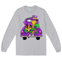 Moon Dust farm truck, mardi gras Long Sleeve Tee - JahusDesignShop