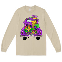 Mushroom farm truck, mardi gras Long Sleeve Tee - JahusDesignShop
