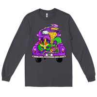 Smoke farm truck, mardi gras Long Sleeve Tee - JahusDesignShop