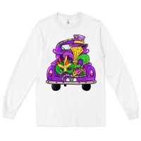 White farm truck, mardi gras Long Sleeve Tee - JahusDesignShop