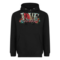 Black love like jesus roses Heavyweight Hoodie - NancyCooperArtShop