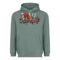 Sage love like jesus roses Heavyweight Hoodie - NancyCooperArtShop