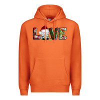 Carrot love christmas gnome Premium Hoodie - AdoDesignShop