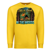 Lemon life is good in the woods Premium Sweatshirt - NancyCooperArtShop