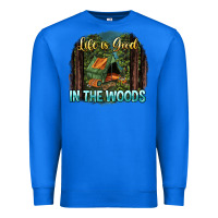 True Royal life is good in the woods Premium Sweatshirt - NancyCooperArtShop
