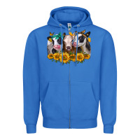 True Royal sunflower heifers Zipper Hoodie - Jasminsmagicworld