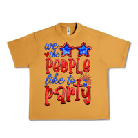 Peanut Butter we people like the party Urban Heavy Tee - HRA Design Shop