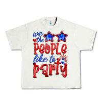 Pistachio we people like the party Urban Heavy Tee - HRA Design Shop