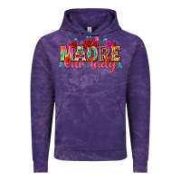 Cloud Purple madre our lady Vintage Hoodie - texasbilliewilder