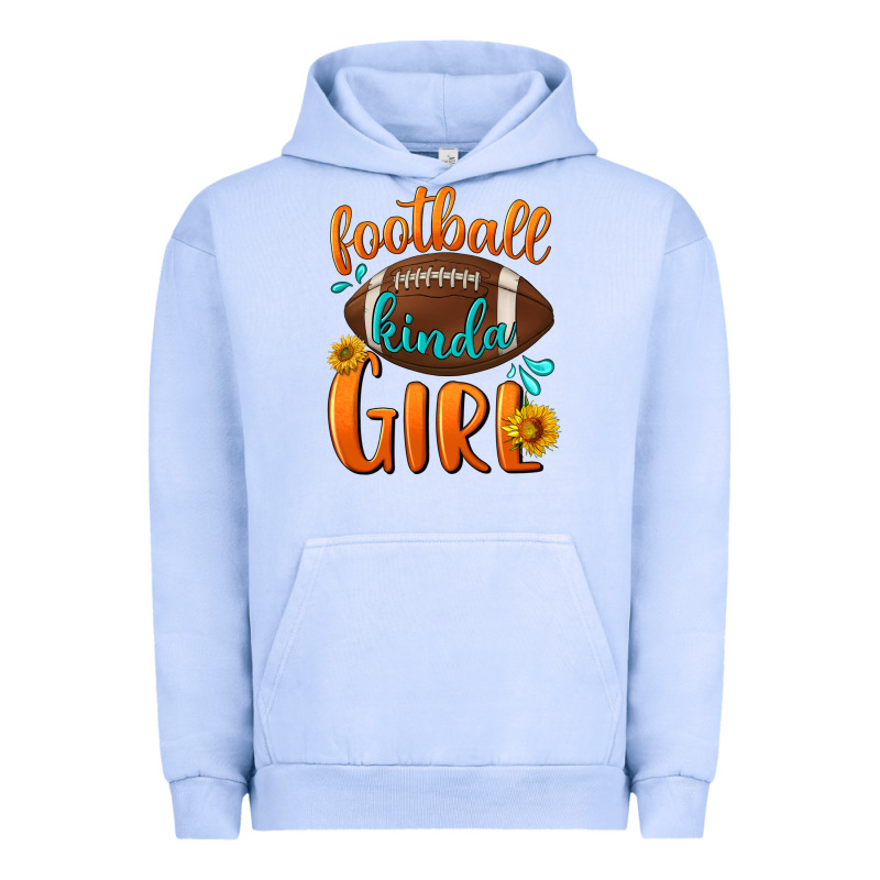 Football Kinda Girl Urban Hoodie by NancyCooperArtShop | Teevron