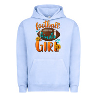 Pigment Grape Ice Football kinda Girl Urban Hoodie - NancyCooperArtShop