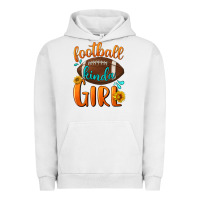 Pigment Lunar Rock Football kinda Girl Urban Hoodie - NancyCooperArtShop