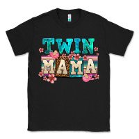 Black twin mama Classic Tee - AdoDesignShop