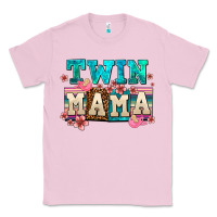 Bubblegum Pink twin mama Classic Tee - AdoDesignShop