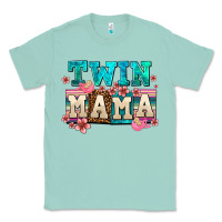 Seafoam twin mama Classic Tee - AdoDesignShop
