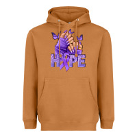 Meerkat Hope all Cancers nails Heavyweight Hoodie - NancyCooperArtShop