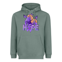 Sage Hope all Cancers nails Heavyweight Hoodie - NancyCooperArtShop
