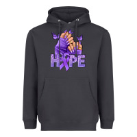 Smoke Hope all Cancers nails Heavyweight Hoodie - NancyCooperArtShop