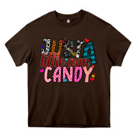 Chocolate Brown Just A Little Arm Candy Heavy Core Tee - SublimationCraftShop