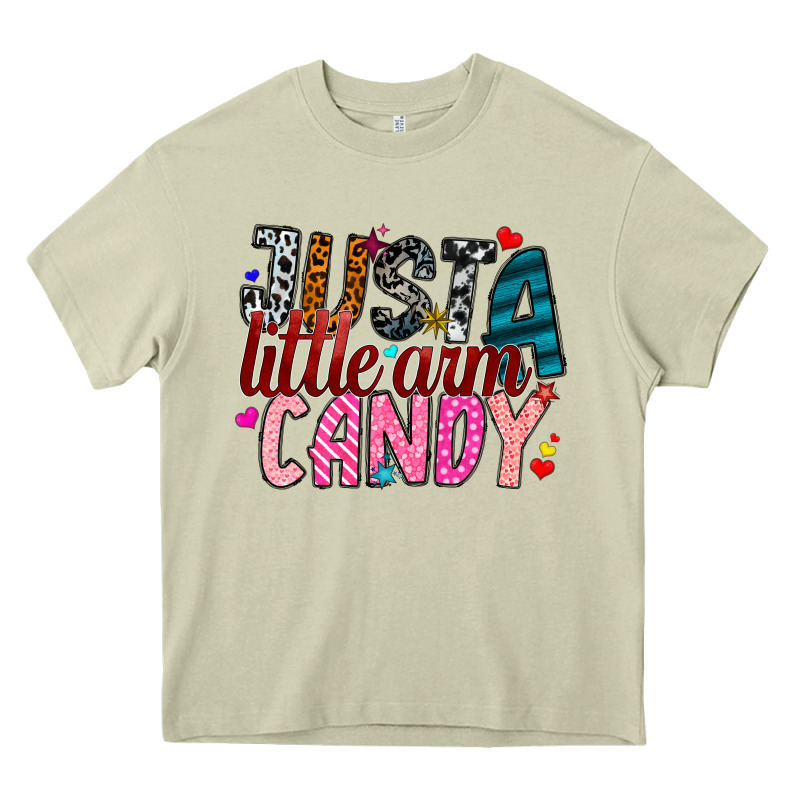 Just A Little Arm Candy Heavy Core Tee by SublimationCraftShop | Teevron