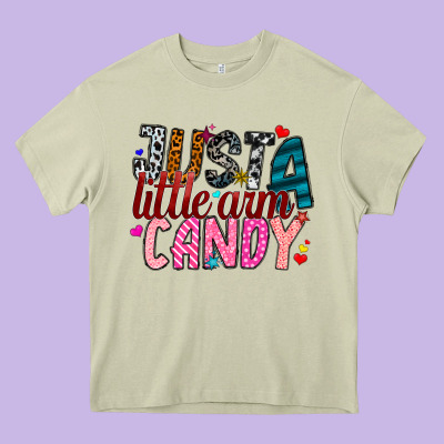 Just A Little Arm Candy Heavy Core Tee Designed By Sublimationcraftshop
