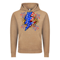 Vintage Coffee American lightning bolt Vintage Hoodie - Zillion Design Studio
