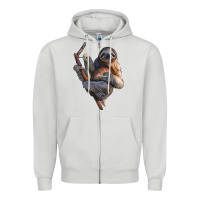 Dove Grey Sloth Zipper Hoodie - LillyAllenDesigns
