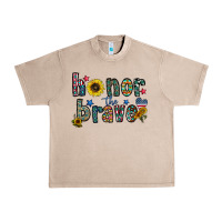 French Oak honor the brave Urban Heavy Tee - CowhideDigitalArt