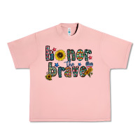 Salmon honor the brave Urban Heavy Tee - CowhideDigitalArt