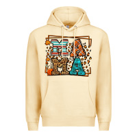 Pina Colada Fall Autumn Leopard Mama Premium Hoodie - LillyAllenDesigns