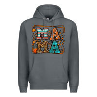 Rock Fall Autumn Leopard Mama Premium Hoodie - LillyAllenDesigns