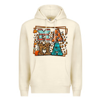 Sandshell Fall Autumn Leopard Mama Premium Hoodie - LillyAllenDesigns