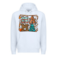 White Fall Autumn Leopard Mama Premium Hoodie - LillyAllenDesigns