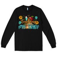 Black teaching my tribe Long Sleeve Tee - BundleAndBundleShop