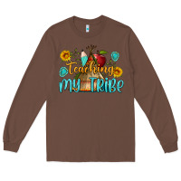 Chestnut teaching my tribe Long Sleeve Tee - BundleAndBundleShop