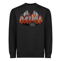 Black race mini Heavyweight Sweatshirt - Zillion Design Studio