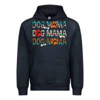 Navy Dog Mama Urban Hoodie - texasbilliewilder