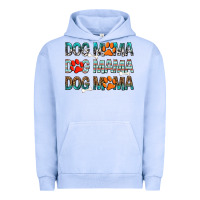 Pigment Grape Ice Dog Mama Urban Hoodie - texasbilliewilder