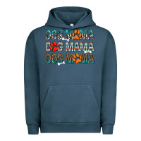 Pigment Midnight Navy Dog Mama Urban Hoodie - texasbilliewilder