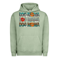 Pigment Oil Green Dog Mama Urban Hoodie - texasbilliewilder