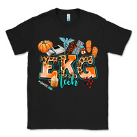 Black ekg tech fall Classic Tee - AdoDesignShop