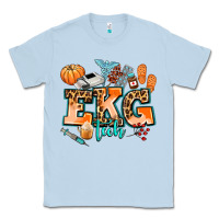 Dusty Blue ekg tech fall Classic Tee - AdoDesignShop