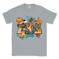 Heather Grey ekg tech fall Classic Tee - AdoDesignShop