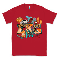Red ekg tech fall Classic Tee - AdoDesignShop