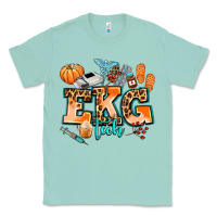 Seafoam ekg tech fall Classic Tee - AdoDesignShop