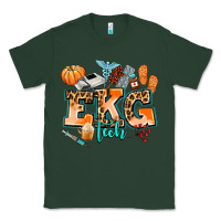 Sports Green ekg tech fall Classic Tee - AdoDesignShop